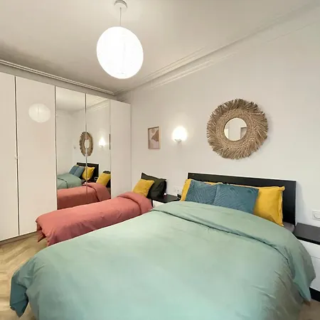 Paris-alesia Super 2 Pieces De 39m2 - Tres Cosy Pour 1 - 5 Personnes Totalement Refait A Neuf -entire Luxurious And Warm -paris Alesia 14eme - Proche Aeroport Paris-orly - Parc Des Expositions Porte De Versailles Free Wifi Gratu Apartament
